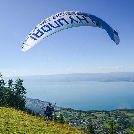 Balcony Of Lake Geneva Thollon-les-Memises Luaran gambar