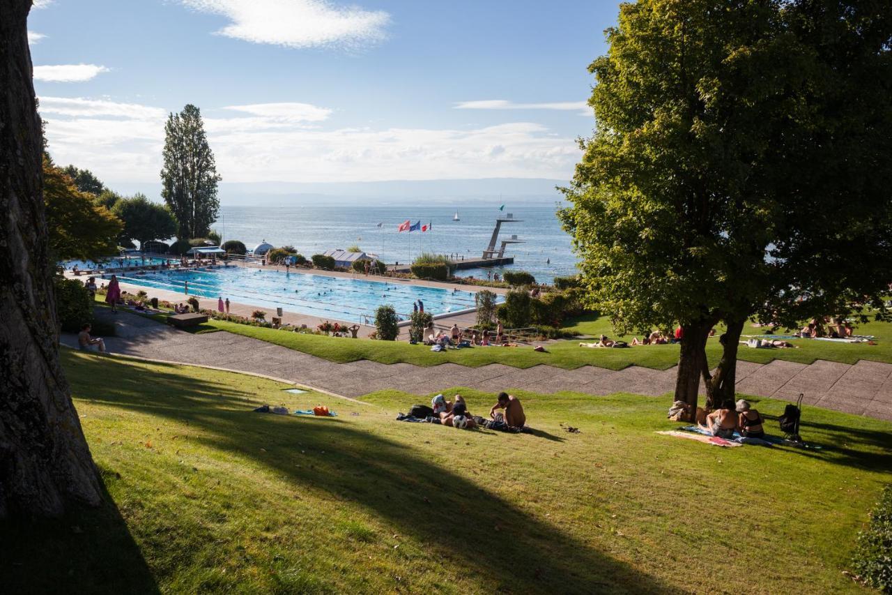 Balcony Of Lake Geneva Thollon-les-Memises Luaran gambar